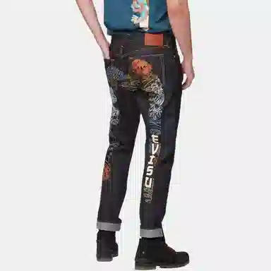 EVISU SS22 Denim Blue