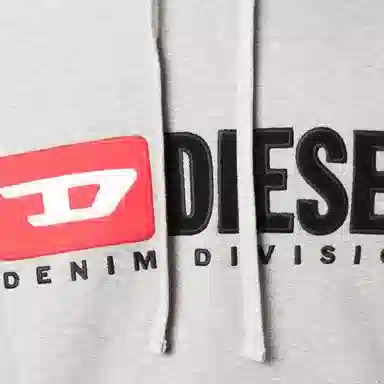 DIESEL Hoodie SS22 Grey