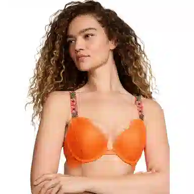 Victoria's Secret VERY SEXY 0634 Hibiscus Shine Strap Lace Push-Up