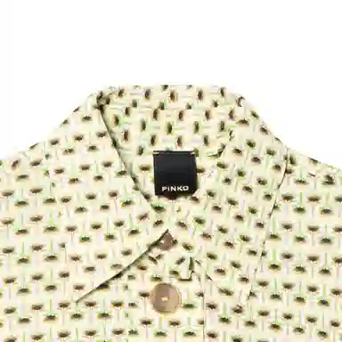 PINKO SS22 Yellow Polo