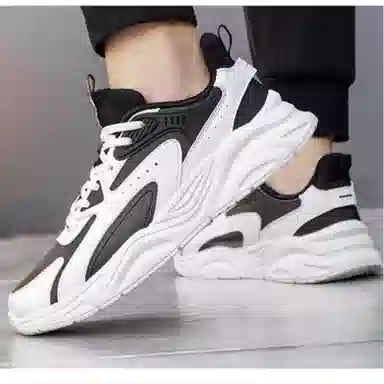 361° Casual Low-Top Sneakers White Black