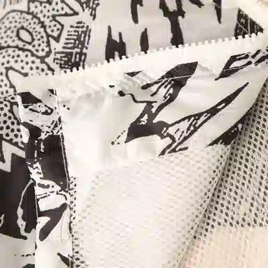 十月妈咪 漫画轻薄夹克 儿童款 黑色