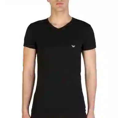 Emporio Armani Logo V-Neck T-Shirt
