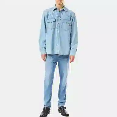 Diesel Denim Shirt Light Blue