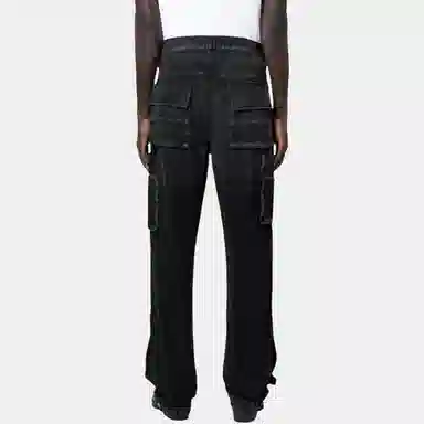 AMIRI Wide Leg Jeans Black