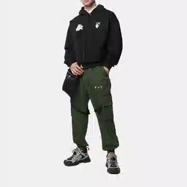 OFF-WHITE SS21 Red Tongue Out Hoodie