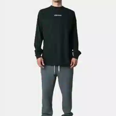 Stussy x MMW LS Tee Black