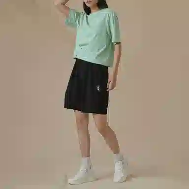 乔丹 纯色梭织透气宽松休闲短裤 女款