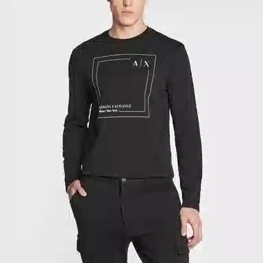 Armani Exchange SS23 Logo Long Sleeve T-Shirt
