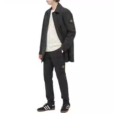 Stone Island SS23 Black Cargo Pants