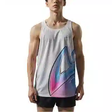 音速猫 上瘾跑步田径竞速无袖轻薄透气速干运动背心 男女同款