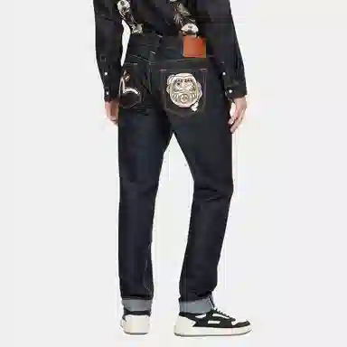 EVISU AW23 Denim Blue