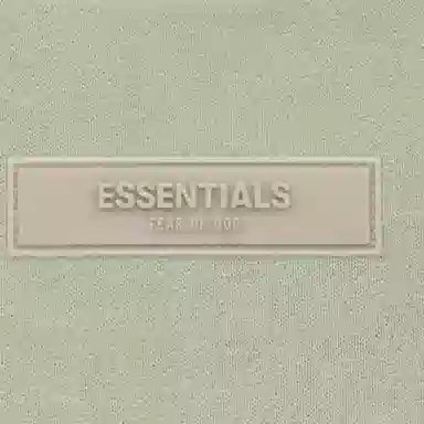 Fear of God Essentials SS22 Crewneck Seafoam Logo