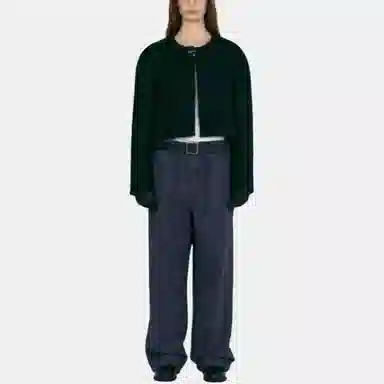 LOW CLASSIC FW25 WASHED COTTON WIDE PANTS