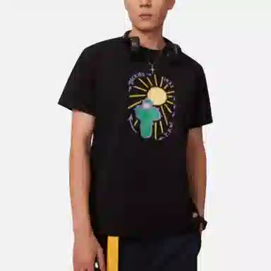 Dickies Logo Graphic Tee Black