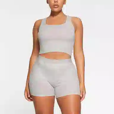 SKIMS Cotton Rib Tank 3-Pack Hot Pink Multi