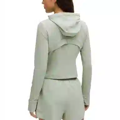 lululemon Define Cropped Hooded Jacket Mesh