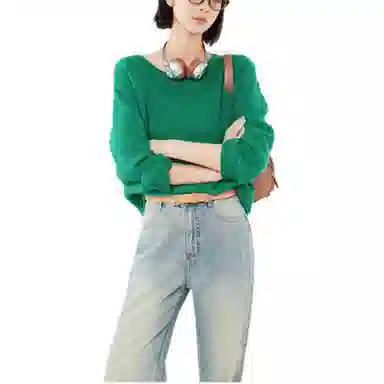 美洋 羊毛衫可机洗毛衣 女款