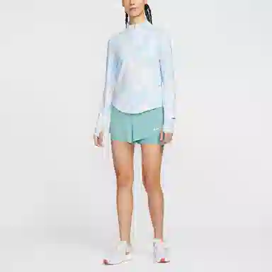 Nike AS W NK SWIFT DF HZ TOP AOP logo T