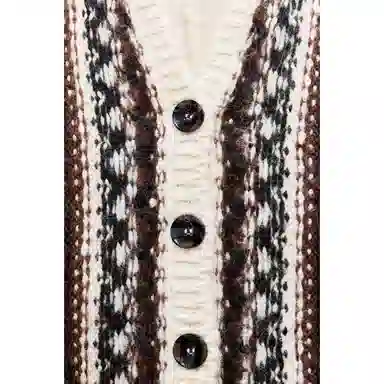 ZARA Jacquard Knit Sweater