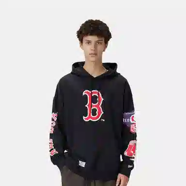 New Era x MLB Boston Red Sox Hoodie Black