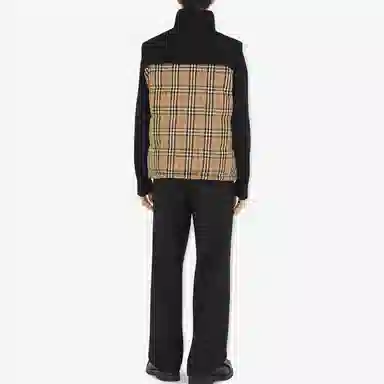 Burberry Check Print Vest