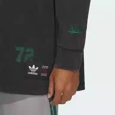 adidas originals RETROWASHED BASKETBALL STREET TOP logoT