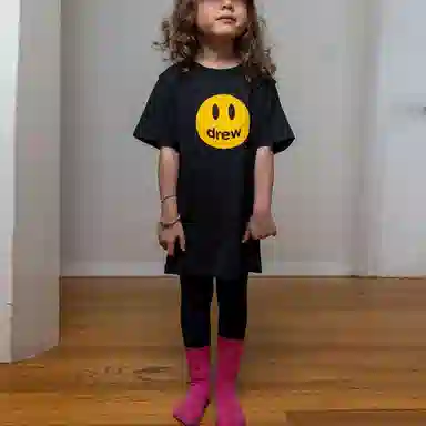 Drew House Mini Drew Mascot SS Tee Black