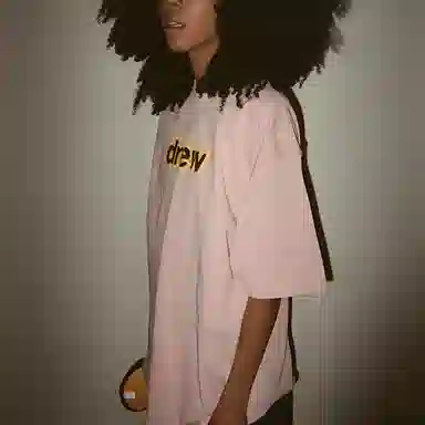 Drew House Secret SS Tee - Dusty Rose LogoT