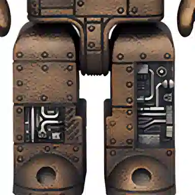 BE@RBRICK x Royal Selangor Steampunk Gold