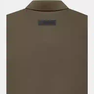 Fear of God Essentials FW22 Womens Ls Polo Wood Polo