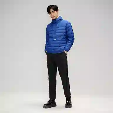 Supreme Micro Down Half Zip Hooded Pullover