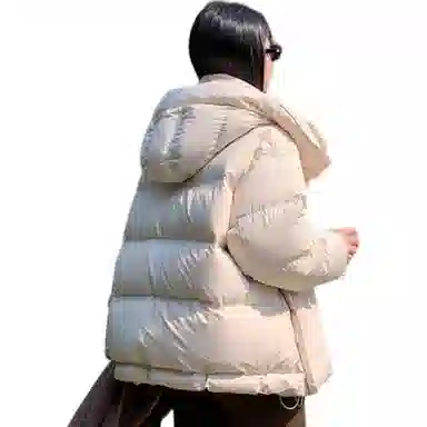 鸭鸭 加厚保暖休闲时尚百搭中长款长袖羽绒服 女款