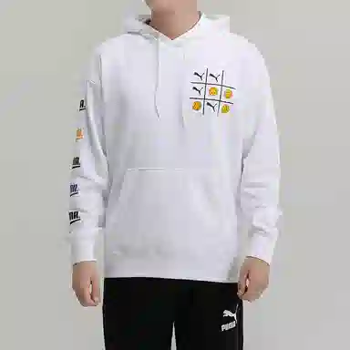 Puma Club Hoodie White