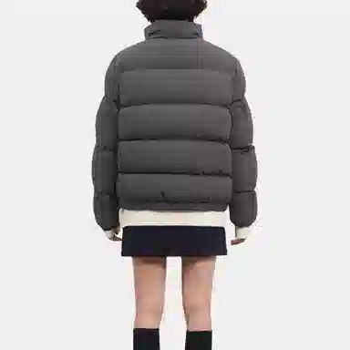 Lee Logo Hooded Down Jacket