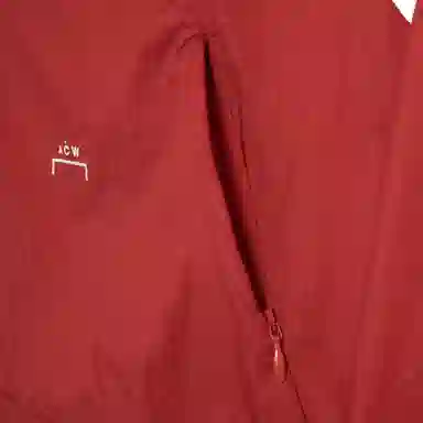 Converse x A Cold Wall SS24 Red Hoodie Jacket