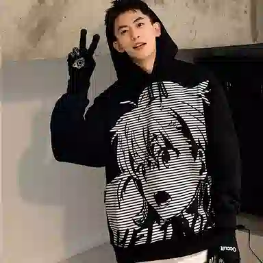 HELIPORT Electromagnetic Pullover Hoodie Black