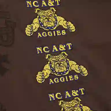 Travis Scott x Mitchell & Ness NC A&T University Logo Tee