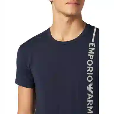 EMPORIO ARMANI Armani Sustainability Values Side Logo Slim-Fit Organic-Cotton Underwear T-Shirt T