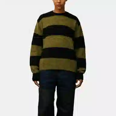 Stussy FW25 FW25 BIG STRIPE CREW