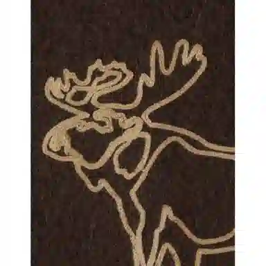 Abercrombie Fitch Deer V-Neck Sweater