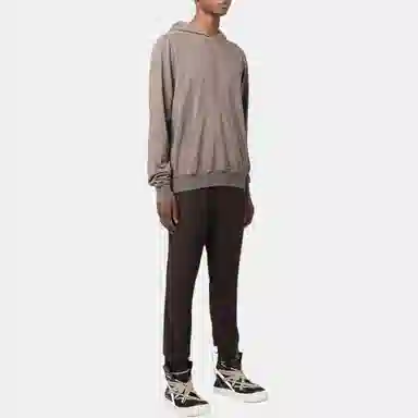 Rick Owens DRKSHDW FW21 Brown Hoodie