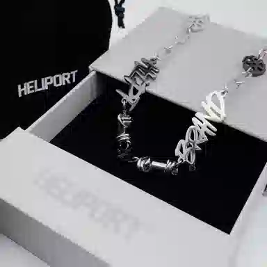 HELIPORT Titanium Steel Necklace
