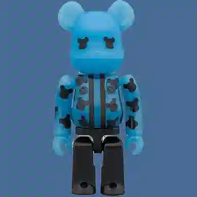 BE@RBRICK 100% Glow Keychain