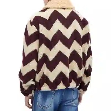 DSQUARED2 Zip Collar Jacket Beige