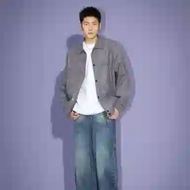 tre club Suede Feel Jacket Beige