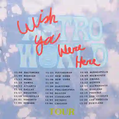 Travis Scott Cactus Jack Blue Tee