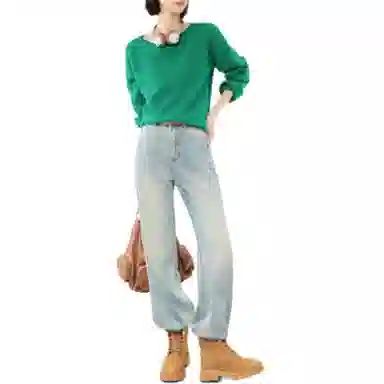 美洋 羊毛衫可机洗毛衣 女款