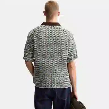 ZARA Polo Shirt Green