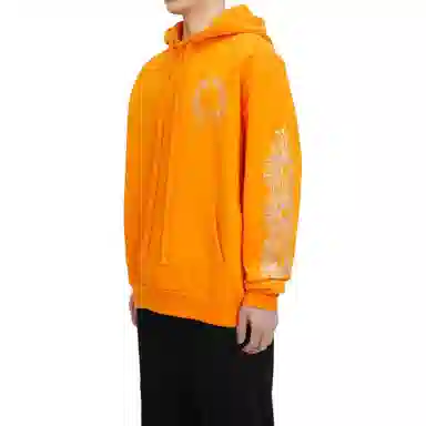 Chrome Hearts Hoodie Orange